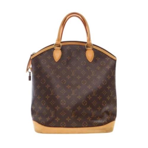 Louis Vuitton Vintage Pre-owned Canvas handvskor Brown, Dam