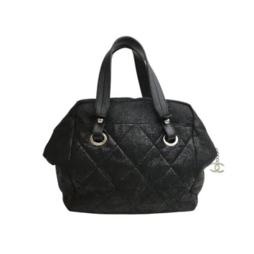 Chanel Vintage Pre-owned Tyg handvskor Black, Dam