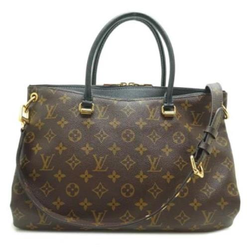 Louis Vuitton Vintage Pre-owned Canvas louis-vuitton-vskor Brown, Dam