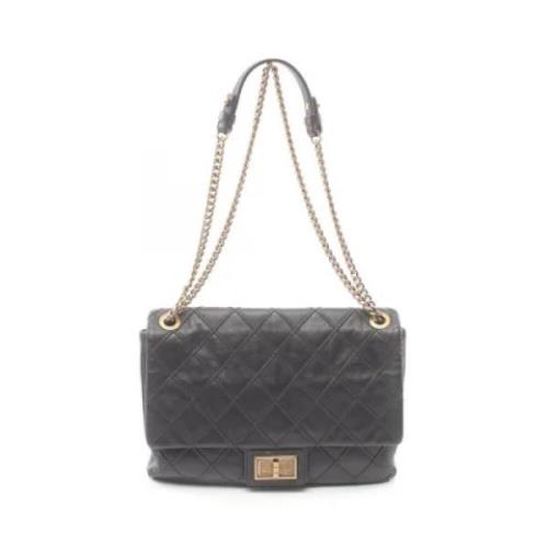 Chanel Vintage Pre-owned Laeder chanel-vskor Black, Dam