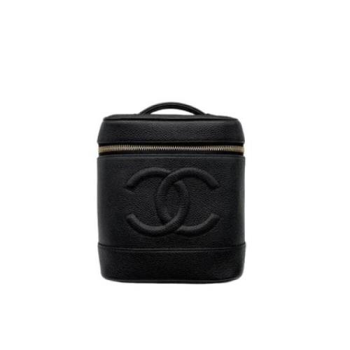 Chanel Vintage Pre-owned Laeder chanel-vskor Black, Dam