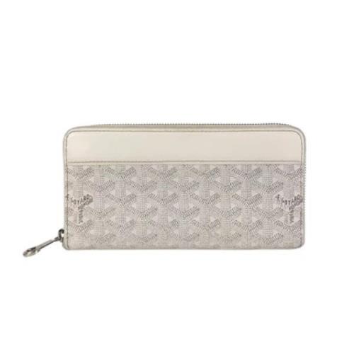 Goyard Vintage Pre-owned Belagd canvas plnbcker White, Dam