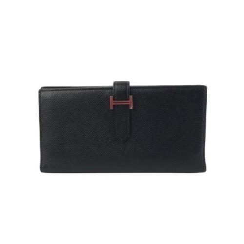 Hermès Vintage Pre-owned Laeder plnbcker Black, Dam