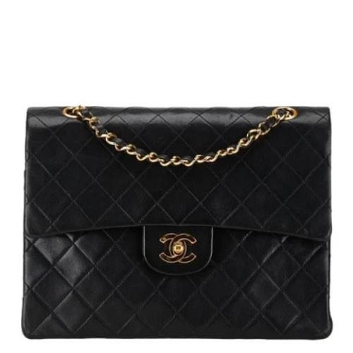 Chanel Vintage Pre-owned Tyg chanel-vskor Black, Dam