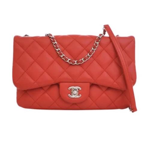 Chanel Vintage Pre-owned Laeder chanel-vskor Red, Dam