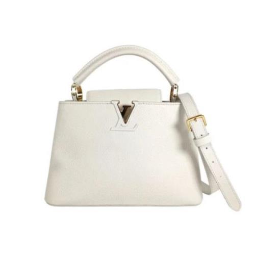 Louis Vuitton Vintage Pre-owned Laeder louis-vuitton-vskor White, Dam