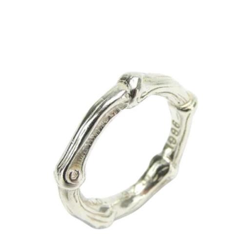 Tiffany & Co. Pre-owned Pre-owned Silver ringar Gray, Dam