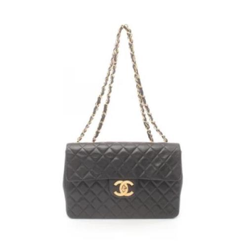 Chanel Vintage Pre-owned Laeder chanel-vskor Black, Dam