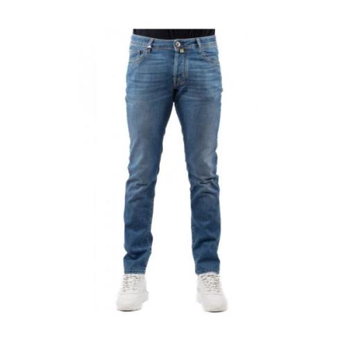 Jacob Cohën Herr Jeans Stilfull Kollektion Blue, Herr