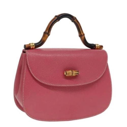 Gucci Vintage Pre-owned Laeder handvskor Pink, Dam