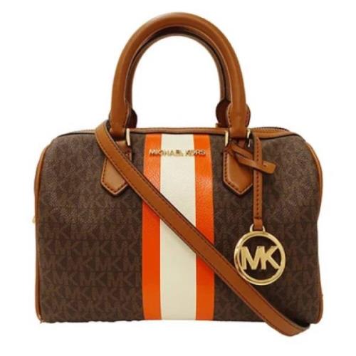 Michael Kors Pre-owned Pre-owned Tyg handvskor Brown, Dam