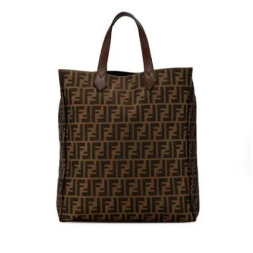 Fendi Vintage Pre-owned Laeder fendi-vskor Brown, Dam