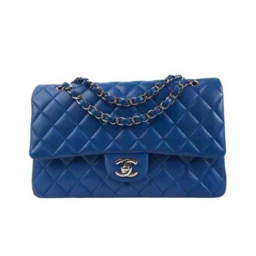 Chanel Vintage Pre-owned Laeder handvskor Blue, Dam