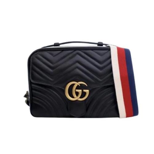 Gucci Vintage Pre-owned Laeder handvskor Black, Dam