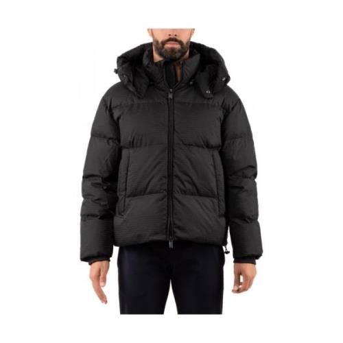 Emporio Armani Herr Blouson Jacka Black, Herr