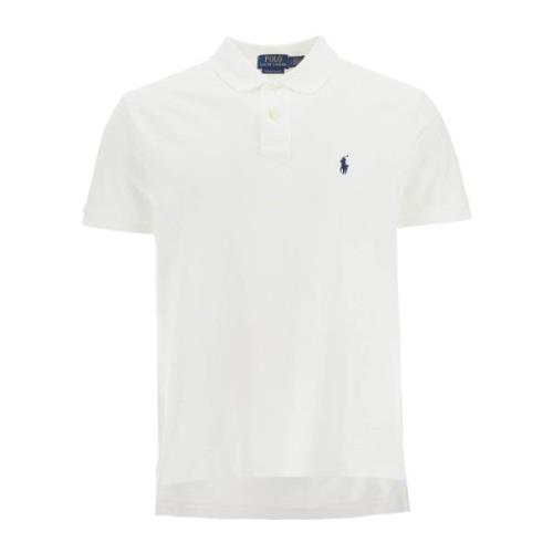 Polo Ralph Lauren Polo skjorta med logobroderi White, Herr