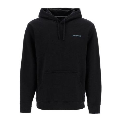 Patagonia Fitz Roy Icon Hoodie Black, Herr