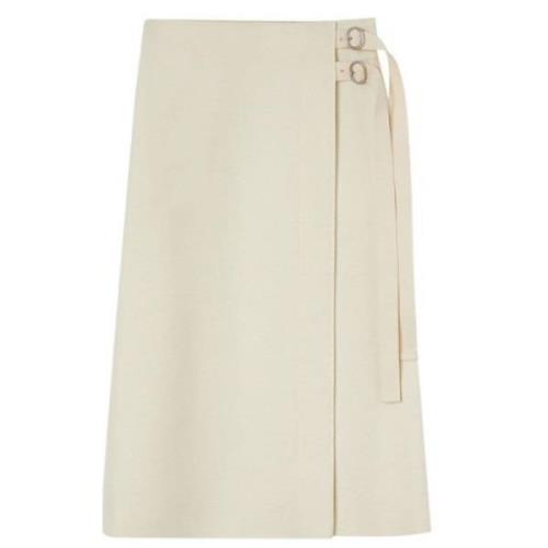 Jil Sander Elegant Kjolar Kollektion Beige, Dam