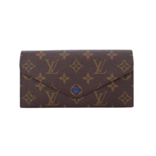 Louis Vuitton Vintage Pre-owned Belagd canvas plnbcker Brown, Dam