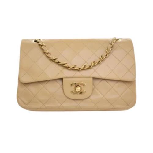 Chanel Vintage Pre-owned Laeder handvskor Beige, Dam