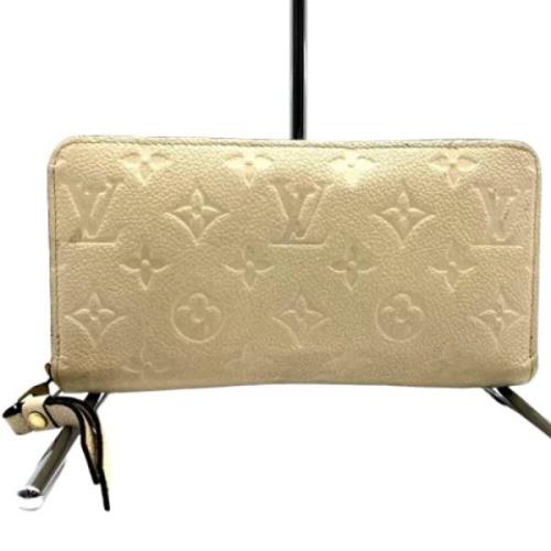 Louis Vuitton Vintage Pre-owned Tyg plnbcker Beige, Dam