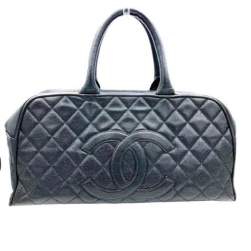 Chanel Vintage Pre-owned Laeder chanel-vskor Black, Dam