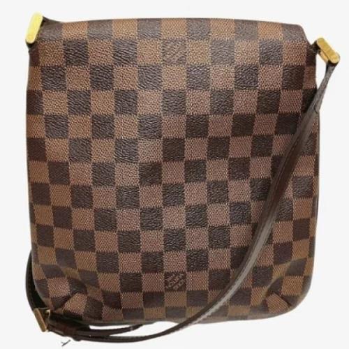 Louis Vuitton Vintage Pre-owned Canvas louis-vuitton-vskor Brown, Dam