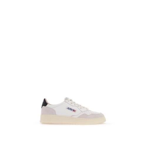 Autry Läder Medalist Låga Sneakers White, Herr