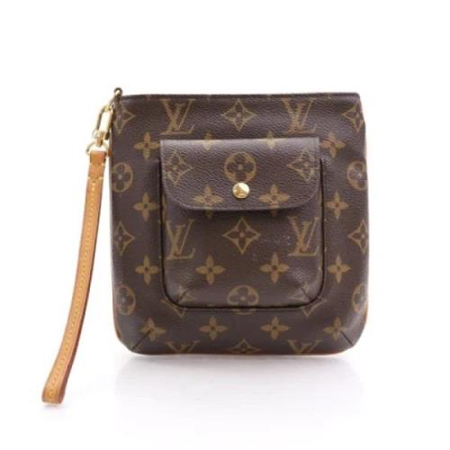 Louis Vuitton Vintage Pre-owned Belagd canvas louis-vuitton-vskor Beig...