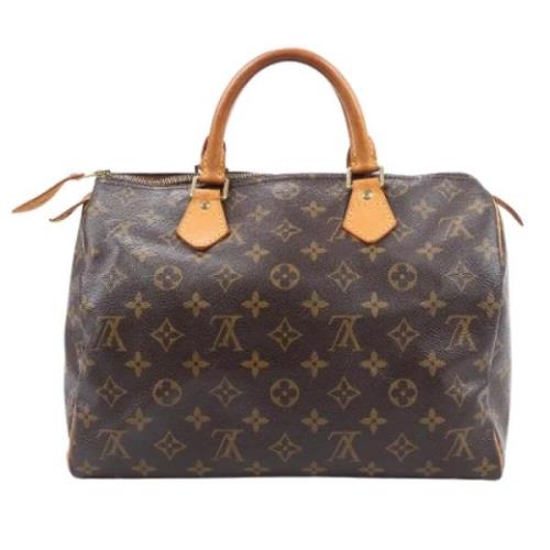 Louis Vuitton Vintage Pre-owned Laeder handvskor Brown, Dam