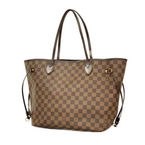 Louis Vuitton Vintage Pre-owned Tyg louis-vuitton-vskor Brown, Dam