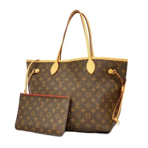 Louis Vuitton Vintage Pre-owned Tyg louis-vuitton-vskor Brown, Dam