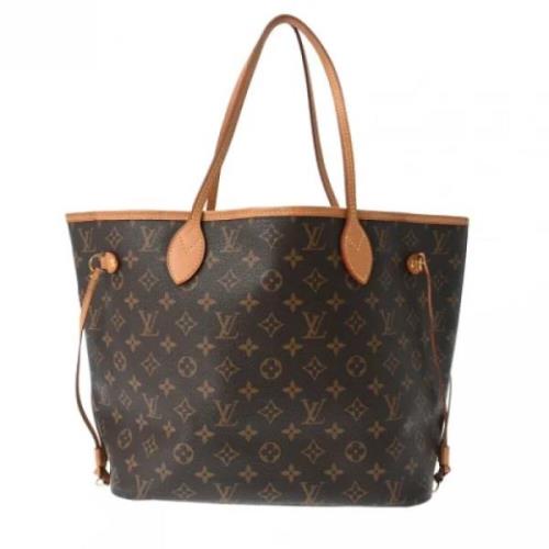 Louis Vuitton Vintage Pre-owned Tyg louis-vuitton-vskor Brown, Dam