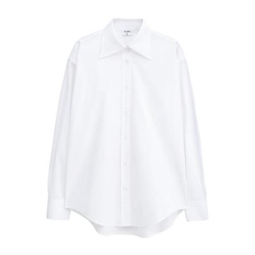 Filippa K Vit Bomull Poplin Skjorta White, Dam