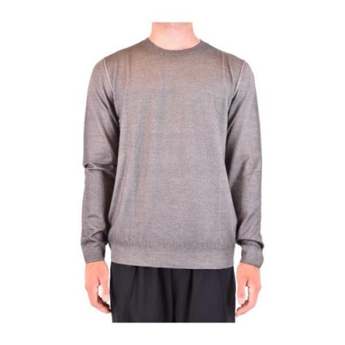 Dondup Multifärgad Ull Sweatshirt Aw21 Gray, Herr