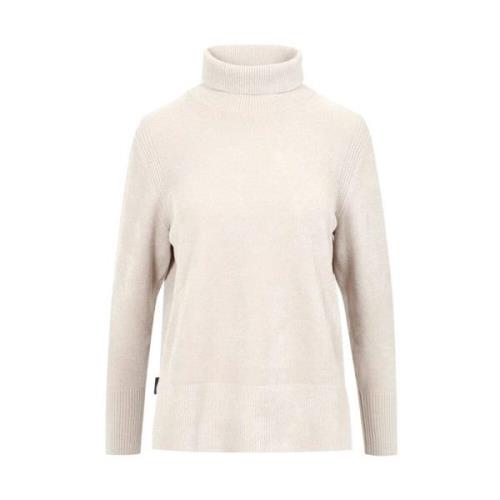 RRD Sky Sweater Aw23 Beige, Dam