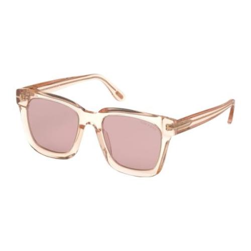 Tom Ford Stiliga solglasögon Ft0690/S 72Z Pink, Dam