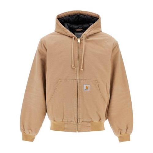 Carhartt Wip Sportig Vadderad Jacka Beige, Herr