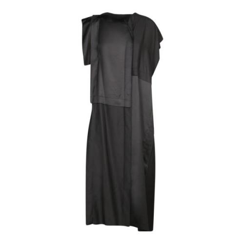 MM6 Maison Margiela Svart Klänning Aw24 Dammode Black, Dam