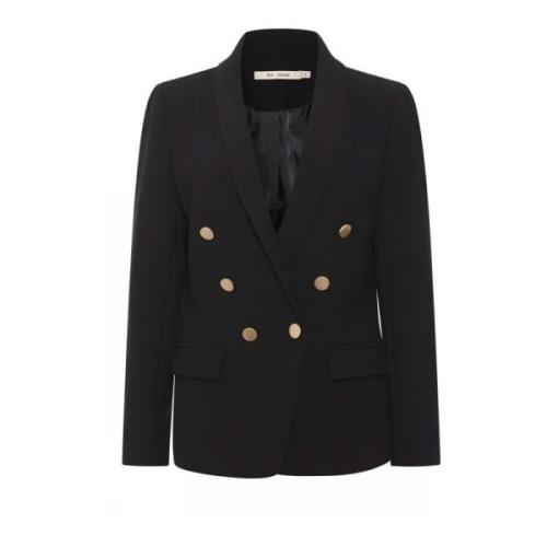 RUE de Femme Eloise Svart Blazer Jacka Black, Dam