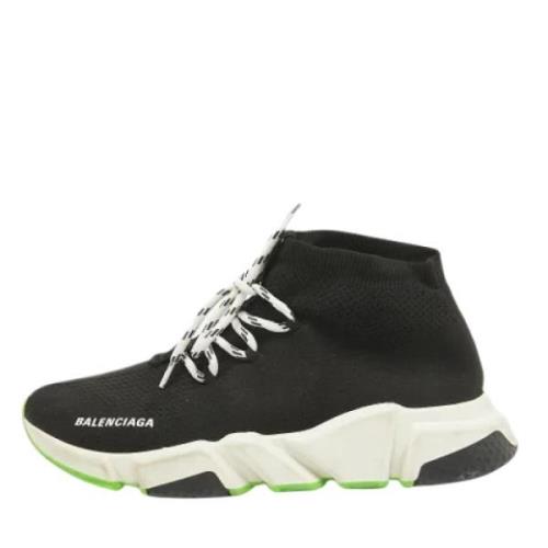 Balenciaga Vintage Pre-owned Tyg sneakers Black, Herr