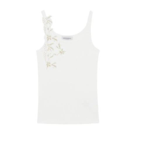 Ermanno Scervino Off White Topplagg Damkläder White, Dam