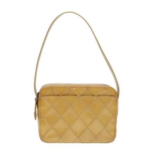 Chanel Vintage Pre-owned Laeder chanel-vskor Yellow, Dam