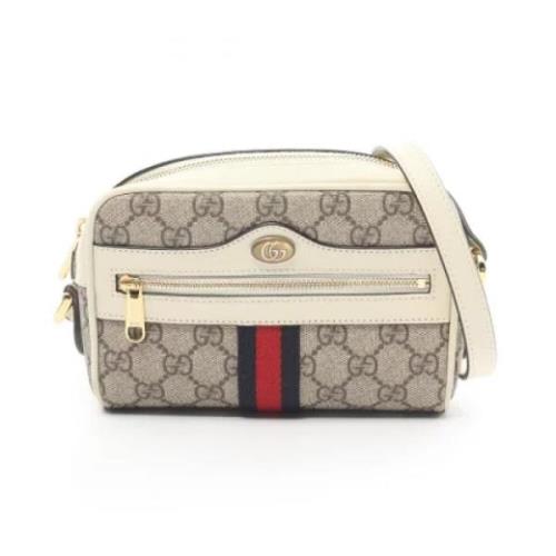 Gucci Vintage Pre-owned Laeder gucci-vskor Beige, Dam