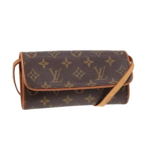 Louis Vuitton Vintage Pre-owned Canvas louis-vuitton-vskor Brown, Dam