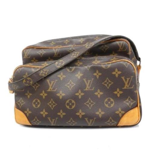 Louis Vuitton Vintage Pre-owned Canvas louis-vuitton-vskor Brown, Dam