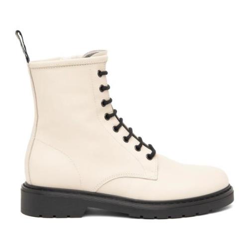 Nerogiardini Vita Ankelboots Italiensk Stil White, Dam