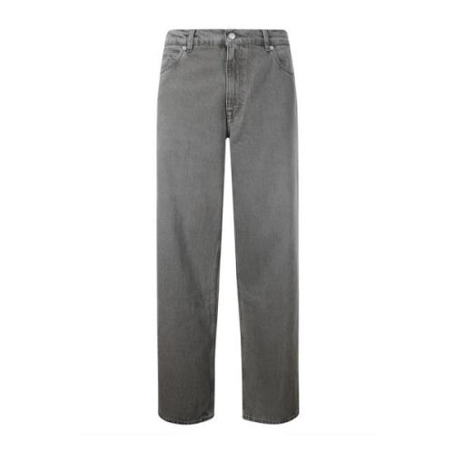 Our Legacy Straight Bomull Fem-Ficka Jeans Gray, Herr