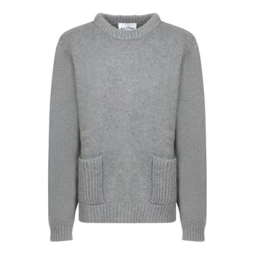 Kujten Grå Stickat Aw24 Gray, Dam