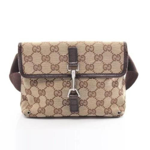 Gucci Vintage Pre-owned Laeder gucci-vskor Beige, Dam